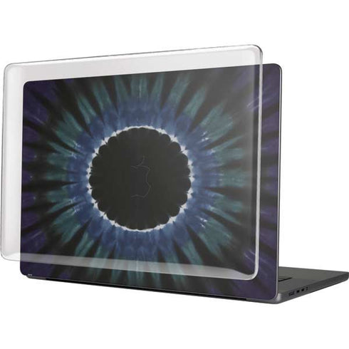 Liquid Blue Tie Dye - Sunflower MacBook Cases