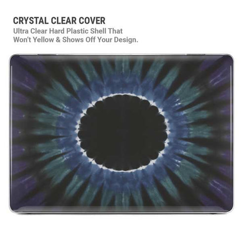 Liquid Blue Tie Dye - Sunflower MacBook Cases