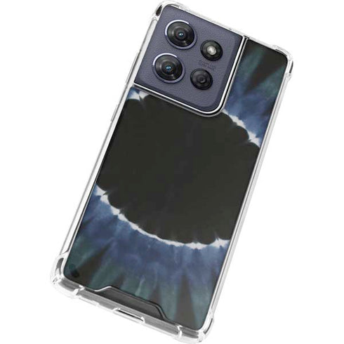 Liquid Blue Tie Dye - Sunflower Moto G 5G (2025) Clear Case