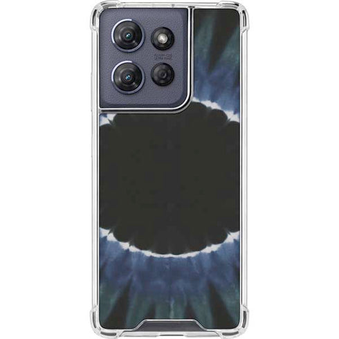 Liquid Blue Tie Dye - Sunflower Moto G Play 5G (2025) Clear Case