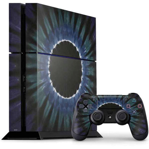 Liquid Blue Tie Dye - Sunflower PlayStation PS4 Skins