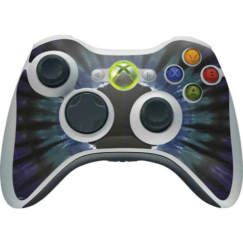 Liquid Blue Tie Dye - Sunflower Xbox 360 Wireless Controller Skin