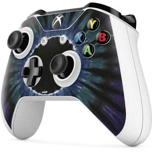 Liquid Blue Tie Dye - Sunflower Xbox One S Controller Skin