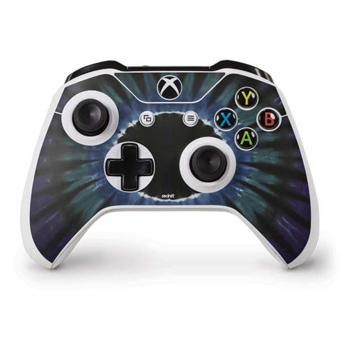 Liquid Blue Tie Dye - Sunflower Xbox One S Controller Skin