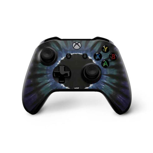 Liquid Blue Tie Dye - Sunflower Xbox One X Controller Skin