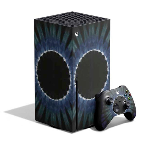 Liquid Blue Tie Dye - Sunflower Xbox Series X Skins