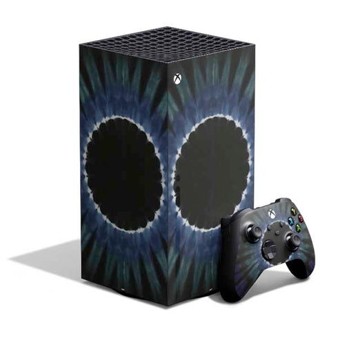 Liquid Blue Tie Dye - Sunflower XBox Series X Digital Edition Bundle Skin
