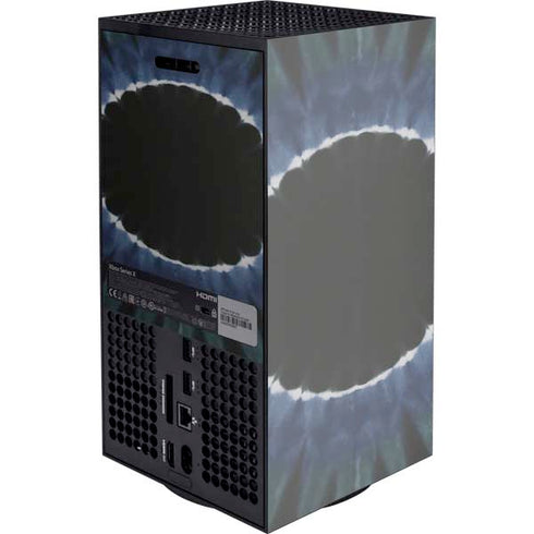 Liquid Blue Tie Dye - Sunflower XBox Series X Digital Edition Console Skin