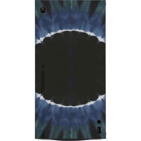 Liquid Blue Tie Dye - Sunflower XBox Series X Digital Edition Console Skin