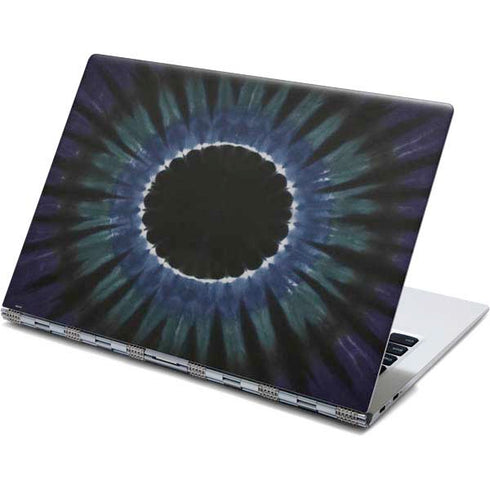 Liquid Blue Tie Dye - Sunflower Yoga 910 2-in-1 14in Touch-Screen Skin