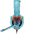 Liquid Blue Tie Dye Heart BENGOO G9000 Skin