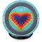 Liquid Blue Tie Dye Heart Fast Charge Wireless Charging Stand Skin