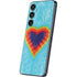 Liquid Blue Tie Dye Heart Galaxy A16 5G Skin