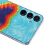 Liquid Blue Tie Dye Heart Galaxy A55 5G Skin