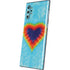 Liquid Blue Tie Dye Heart Galaxy Note 10 Plus Skin