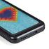 Liquid Blue Tie Dye Heart Galaxy S24 Plus Waterproof Case