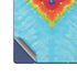 Liquid Blue Tie Dye Heart Galaxy Z Fold6 Skin