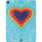 Liquid Blue Tie Dye Heart Apple iPad Air Skin