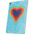 Liquid Blue Tie Dye Heart Apple iPad Air Skin