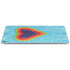 Liquid Blue Tie Dye Heart Apple iPad Air Skin