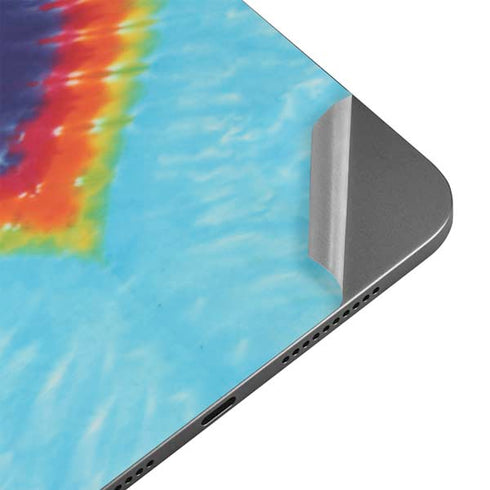 Liquid Blue Tie Dye Heart Apple iPad Mini Skin