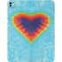 Liquid Blue Tie Dye Heart iPad Pro 13in M4 (2024) Skin