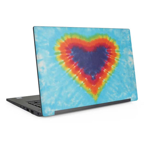 Liquid Blue Tie Dye Heart Dell Latitude Skin