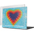 Liquid Blue Tie Dye Heart MacBook Pro 14in (2021-24) Case plus Skin