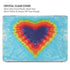 Liquid Blue Tie Dye Heart MacBook Pro 14in (2021-24) Case plus Skin