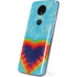 Liquid Blue Tie Dye Heart Moto E5 Plus Skin