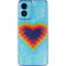 Liquid Blue Tie Dye Heart Moto G Play 4G (2024) Skin
