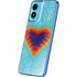 Liquid Blue Tie Dye Heart Moto G Play 4G (2024) Skin
