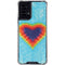 Liquid Blue Tie Dye Heart Moto G Power 5G (2024) Clear Case