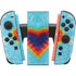Liquid Blue Tie Dye Heart Nintendo Switch 2 (2025) Joy-Con Controller Skin
