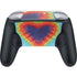 Liquid Blue Tie Dye Heart Nintendo Switch 2 (2025) Pro Controller Skin