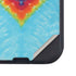 Liquid Blue Tie Dye Heart Otterbox Defender iPhone Skin