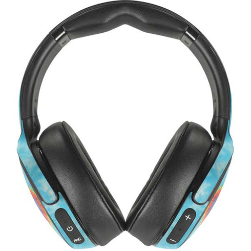 Liquid Blue Tie Dye Heart Skullcandy Venue Skin