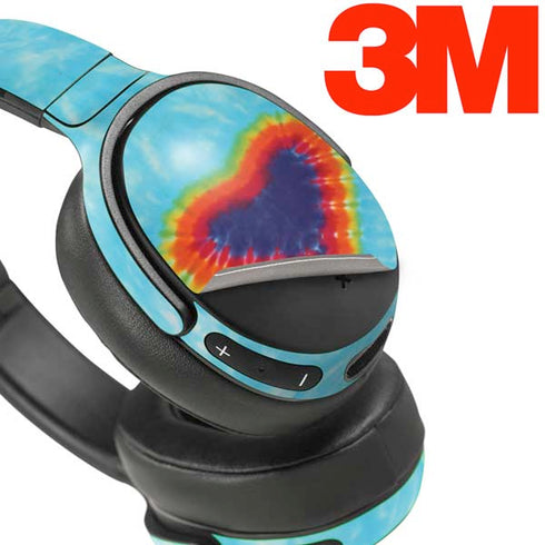 Liquid Blue Tie Dye Heart Skullcandy Venue Skin