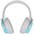 Liquid Blue Tie Dye Heart Surface Headphones Skin