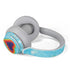 Liquid Blue Tie Dye Heart Surface Headphones Skin