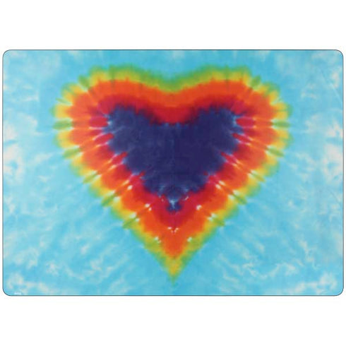 Liquid Blue Tie Dye Heart Surface Laptop 7 13.8in Skin