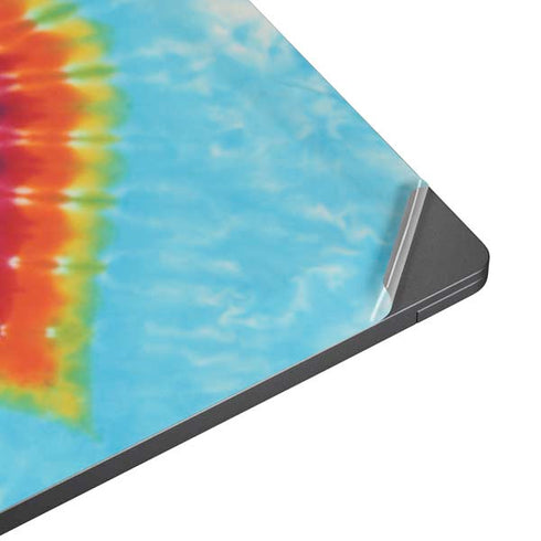 Liquid Blue Tie Dye Heart Surface Laptop 7 15in Skin