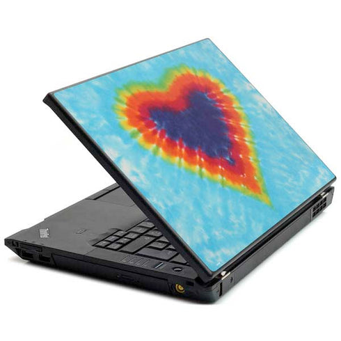 Liquid Blue Tie Dye Heart T440s Skin