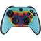 Liquid Blue Tie Dye Heart Xbox Series X Controller Skin