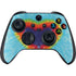 Liquid Blue Tie Dye Heart Xbox Series X Controller Skin