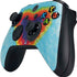 Liquid Blue Tie Dye Heart Xbox Series X Controller Skin
