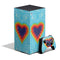 Liquid Blue Tie Dye Heart XBox Series X Digital Edition Bundle Skin