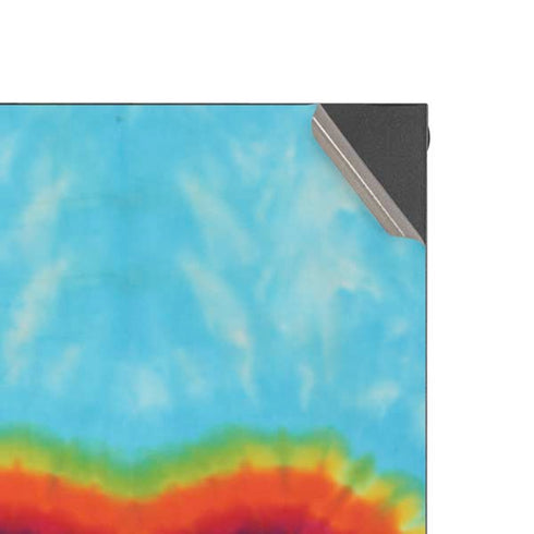 Liquid Blue Tie Dye Heart XBox Series X Digital Edition Console Skin