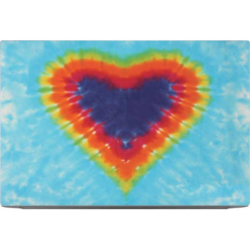 Liquid Blue Tie Dye Heart Dell XPS Skin