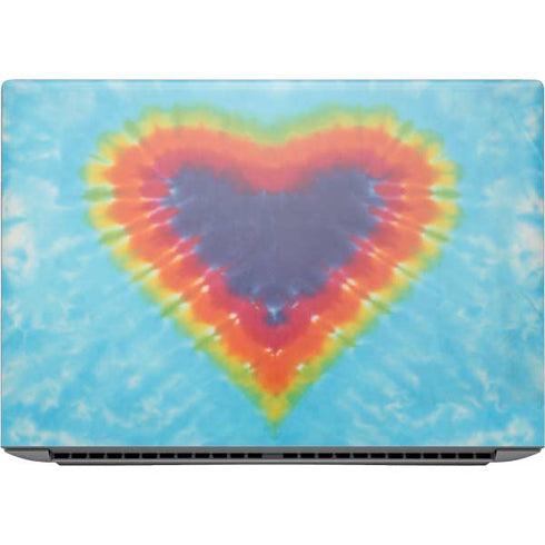 Liquid Blue Tie Dye Heart HP ZBook Fury 16 G10 Skin